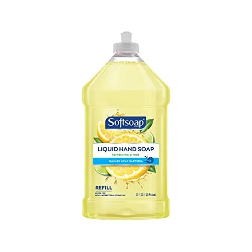 Softsoap Liquid Hand Soap Refill, Refreshing Citrus with Lemon Scent - 32 Fluid Ounce