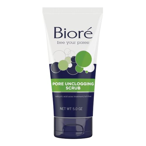 Bioré Pore Unclogging Scrub with Salicylic Acid, 5 oz