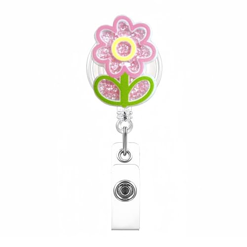 Retractable Badge Reel with 360° Swivel Clip - Nurse & Medical
