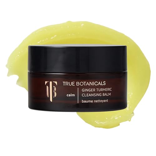 True Botanicals Ginger Turmeric Cleansing Balm - Makeup Remover & Gentle Facial Cleanser, 3.4 fl oz