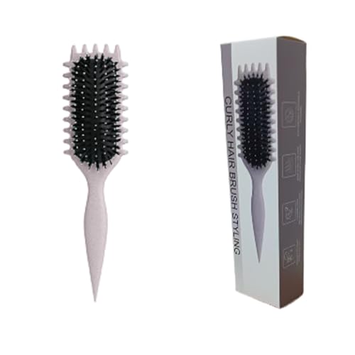 Curl Defining Brush for Curly Hair – Boar Bristle