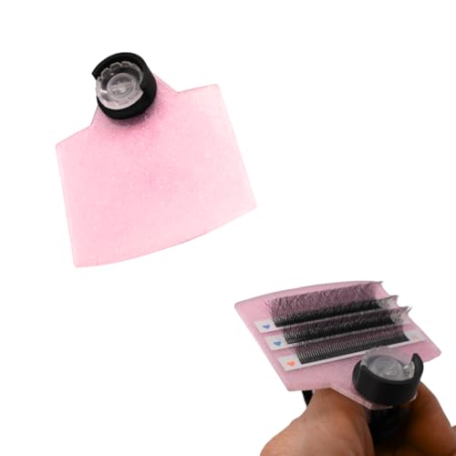 Lash Tile Ring – Adjustable Rotating Lash Palette for Glue & Strips, Professional Lash Artist Tool
