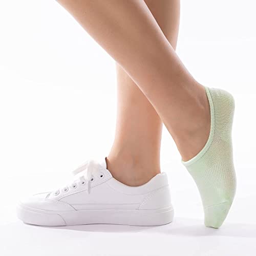 IDEGG No Show Socks Womens and Men Low Cut Ankle Short Anti-slid Athletic Running Novelty Casual Invisible Liner Socks