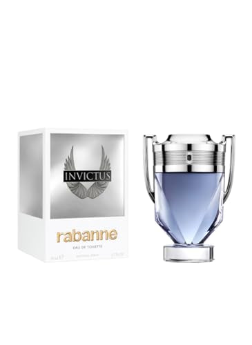 Rabanne Invictus Eau de Toilette - Woody Aquatic Cologne for Men