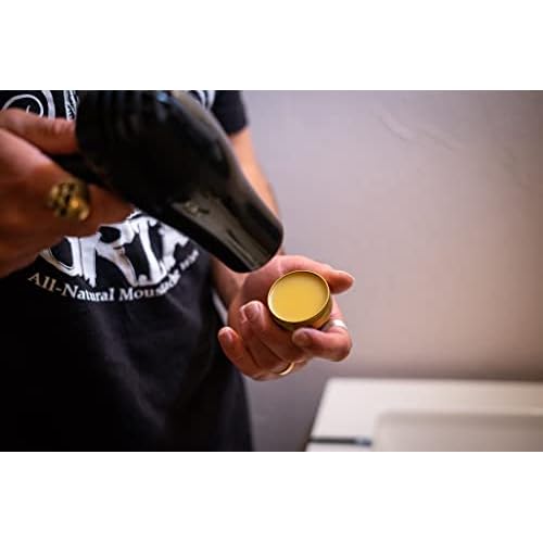 THE VINTAGE GROOMING CO. Death Grip Combo | Sudden Death Hold & Bone Crusher Firm Mustache Waxes for Handlebar, English, Dali, Walrus & Curly Styles