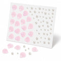 Self-Adhesive Face Gem Stickers - Seashell Design