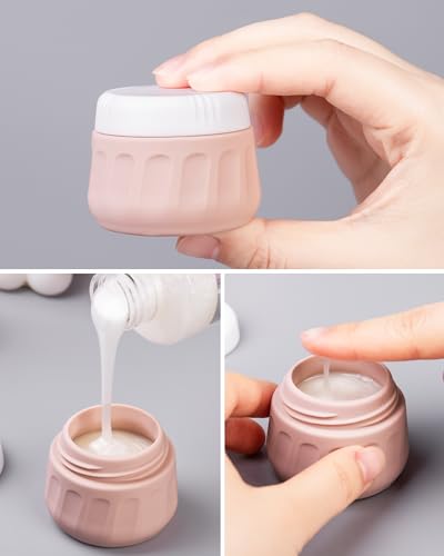 TSA Travel Bottles 8 Pack - 3oz & 1oz Leak Proof Containers