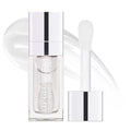 Fovcos Hydrating Lip Glow Oil with Cherry Seed Oil, Clear Moisturizing Lip Plumper