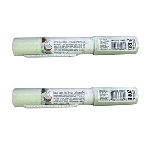 Hard Candy Lip Primer with Coconut Oil, Pack of 2