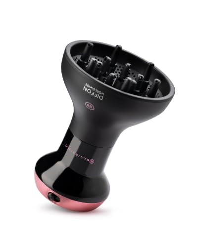 Bellissima Curly Hair Dryer with Diffuser | Dual Voltage 2-in-1