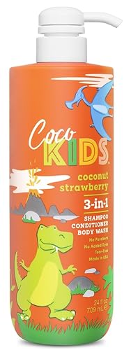 Cocomagic Kids 3-in-1 Shampoo Conditioner Body Wash 24oz
