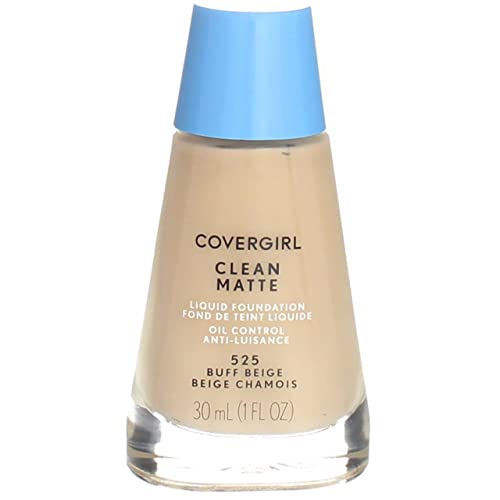 CoverGirl Clean Oil Control Liquid Makeup, Buff Beige 525