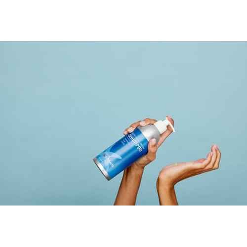 Plaine Products Eco-Friendly Shampoo and Conditioner - Rosemary, Mint, Vanilla - Sulfate Free, 16 oz (Refillable Bottles with Pumps)