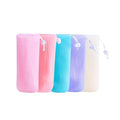 5Pc Mesh Soap Bags with Drawstring - Exfoliating Pouch