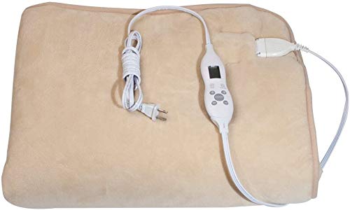 Master Massage Deluxe Fleece Massage Table Warmer Heating Pad - Cream