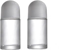 50ML Glass Roller Bottles - Set of 2 Leak-Proof Essential Oil Containers