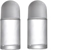 Glass Refillable Roller Bottles 50ML with Leak-Proof Plastic Ball - Essential Oil Containers