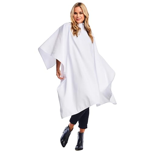 BD Barber Crinkle Nylon Hair Cutting Cape, 54x60 inch