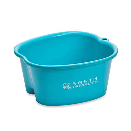 Heavy-Duty Foot Spa Basin with Massage Nodes - Blue