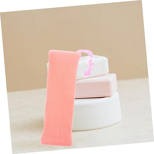 4 Pack Soap Mesh Pouch Bags with Drawstring - Exfoliating