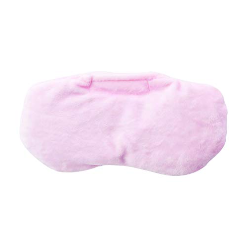 Anti-Stress Hot/Cold Clay Bead Sinus Eye Mask, Lavender & Chamomile, Pink
