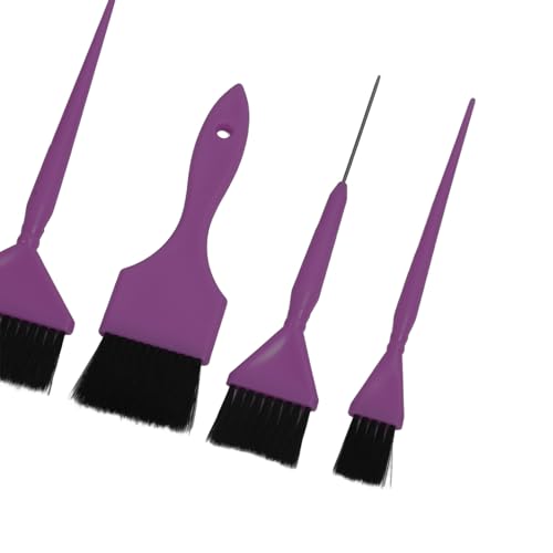 Balayage Hair Highlighting Kit - 7pc Salon Tools with Paddles & Brushes