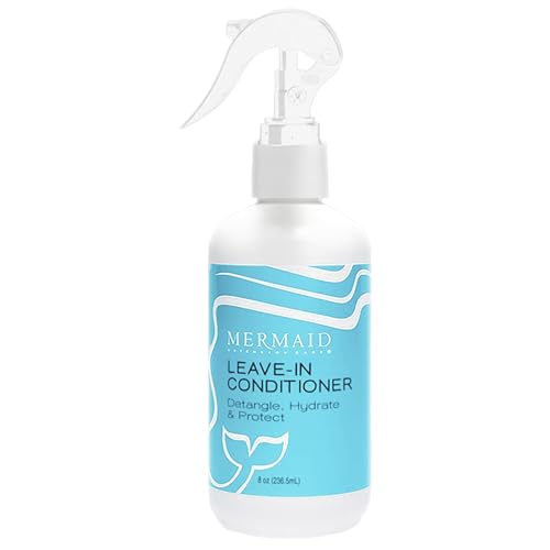 Mermaid Extension Care Leave-In Conditioner with Heat Protectant - 8 Fl Oz - Suitable for Extensions & Natural Hair