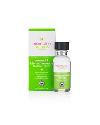 Mambino Organics Overnight Blemish Roll On Tea Tree 15 ml