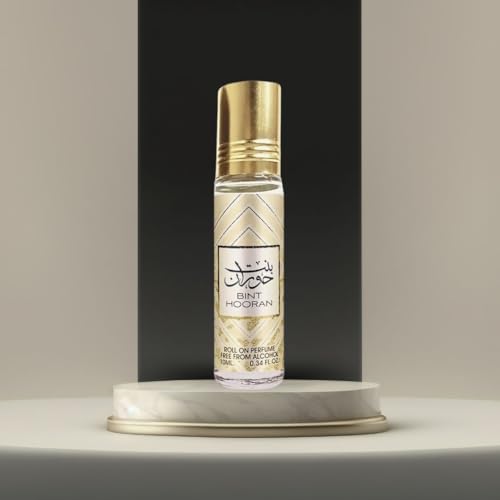Ard Al Zaafaran Bint Hooran Mini Roll-On Perfume Oil 10ml for Women - Long Lasting