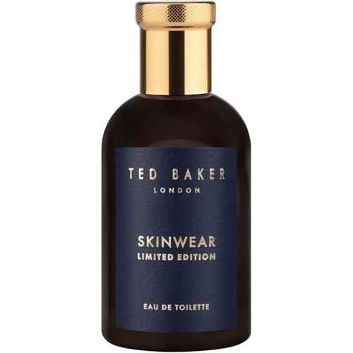 Ted Baker Skinwear Limited Edition EDT, Unique and Masculine Fragrance, Notes of Fresh Bergamont, Spicy Pepper and Warm Pepper, 3.38 fl oz