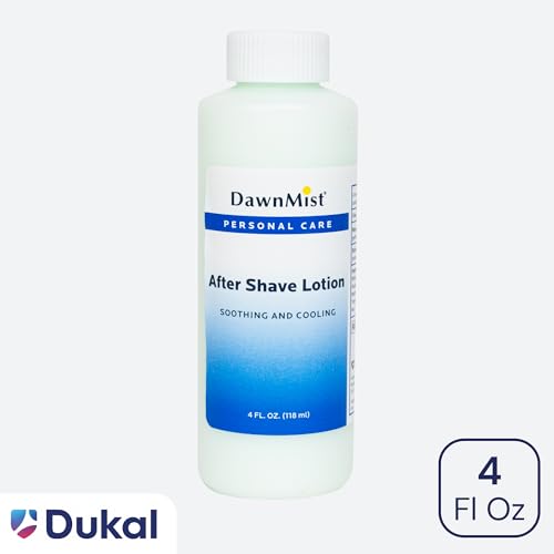 DawnMist Dukal After Shave Lotion, 4oz (Pack of 2) ? Soothing & Cooling Formula for Post-Shave Relief, Refreshing Aftershave for Men, Calms Irritation & Razor Burn, Light, Non-Greasy Lotion
