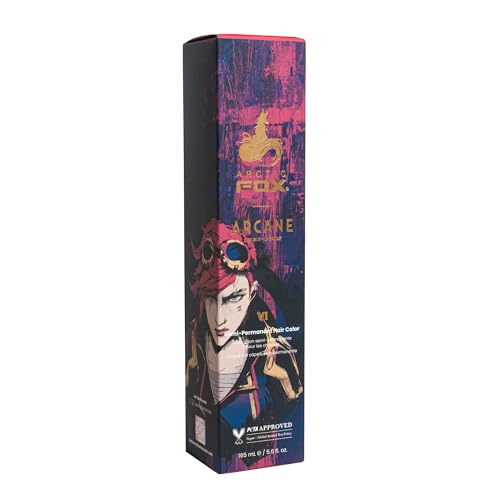 ARCTIC FOX Arcane Hair Color VI - Vegan Semi-Permanent Hair Dye 5.6 Fl Oz