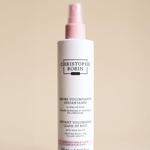 Christophe Robin Instant Volumising Mist with Rose Water for Thin, Fine, and Flat Hair 5 fl. oz