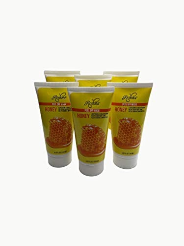 Reshma Beauty Honey Peel Off Mask | Removes Blackheads & Excess Oil | Pore Purifying and Cleasning | Cruelty Free | Peel Off Mask for All Skin Types (Pack of 6)