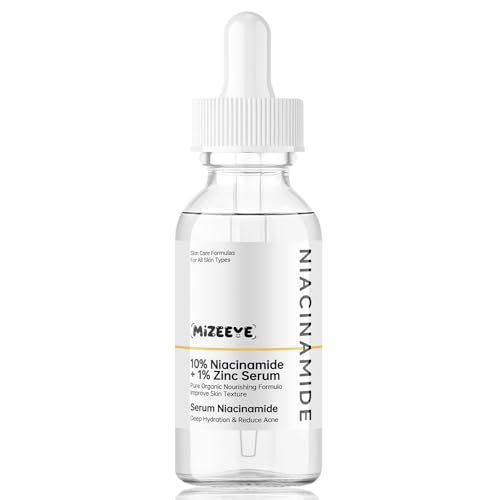 Niacinamide 10% + Zinc 1% Face Serum for Girls & Women, Moisturizing Niacinamide Serum for Acne, Redness.