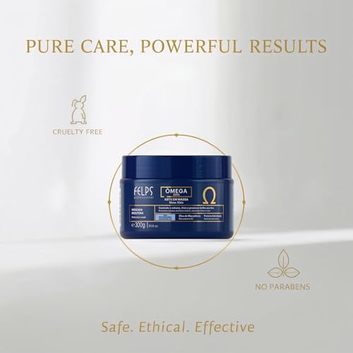Felps Omega Zero Mass Replenisher - Frizz Control & Volume Boost 300g