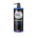 The Shave Factory - Shaving Gel | Non-Irritating | Precise shave on face and body | Shaving gel for men | Moisturizes the skin (Sapphire (1000ml - 33.81 Fl. Oz))