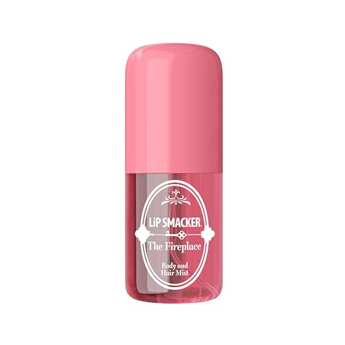 Lip Smacker Hair & Body Mist - Caramel ¡°The Fireplace¡± Holiday Edition - Warm Winter Scented Spray, Perfect Holiday Gift