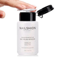 Nail Polish Remover Non-Acetone Unscented VE Nourishing 3-6s Quick Removal Pump Bottle