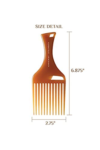 Cricket Ultra Smooth Hair Pick Comb for Curly Hair