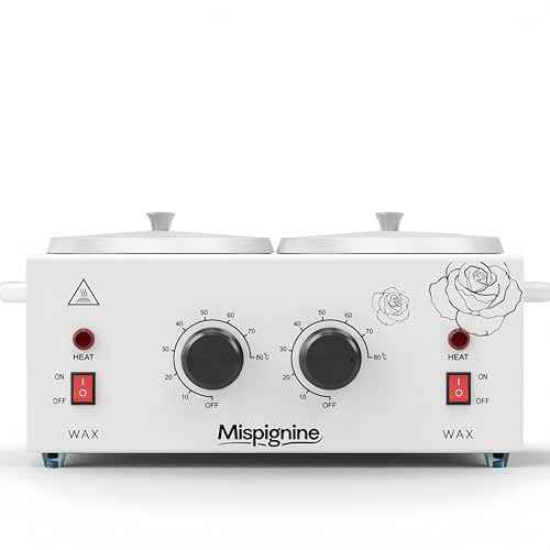 Double Wax Warmer Professional for Hair Removal, Large Wax Pot Electric Waxing Heater for Spa and Salon Equipment.