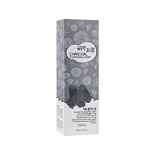 Esfolio Charcoal Cleansing Foam (5.29 oz / 150g)