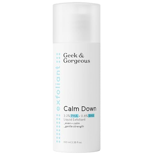 Geek & Gorgeous Calm Down 4% PHA + BHA Liquid 100ml
