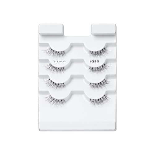 Kiss My Lash But Better False Eyelashes, 4 Pairs Reusable