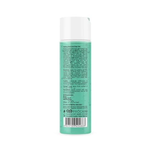 Shelly Gentle AHA Peeling Gel for Hands and Feet - Soft Exfoliant, 200ml