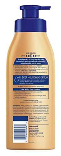 NIVEA Cocoa Butter Body Lotion 16.9 fl. oz. (Pack of 2)