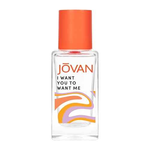 Jovan I Want You To Want Me Eau de Parfum 1.7 fl oz (Pack of 1), Notes of Pink Pepper, Musk, and Rose, Unisex Fragrance, Long Lasting, Everyday Fragrance, Travel Size