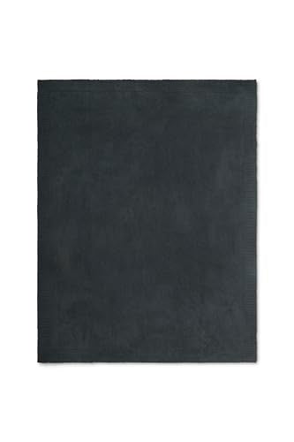 Barefoot Dreams CozyChic Throw Blanket - Onyx Blue, 54"x72"