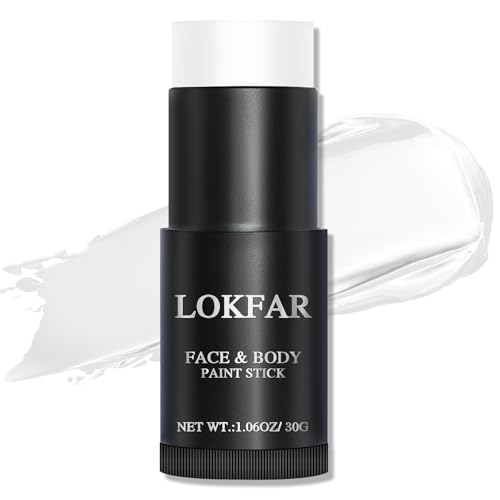 White Face Paint Stick - Waterproof Halloween Makeup