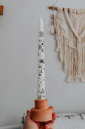 Temporary Tattoos Dandelion Feather - 3 Sheets, Waterproof, 5-7 Days